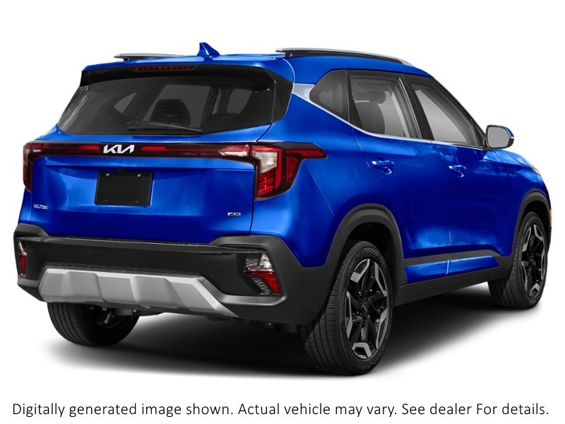 2024 Kia Seltos Sx AWD W/Black Interior Neptune Blue  Shot 44