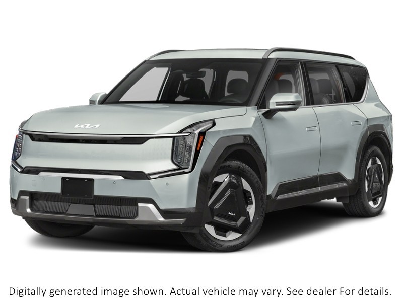 2026 Kia Ev9 Land W/Premium Package AWD Ivory Silver  Shot 2