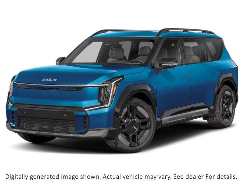 2026 Kia Ev9 Land W/Gt-Line Package AWD Ocean Blue  Shot 1