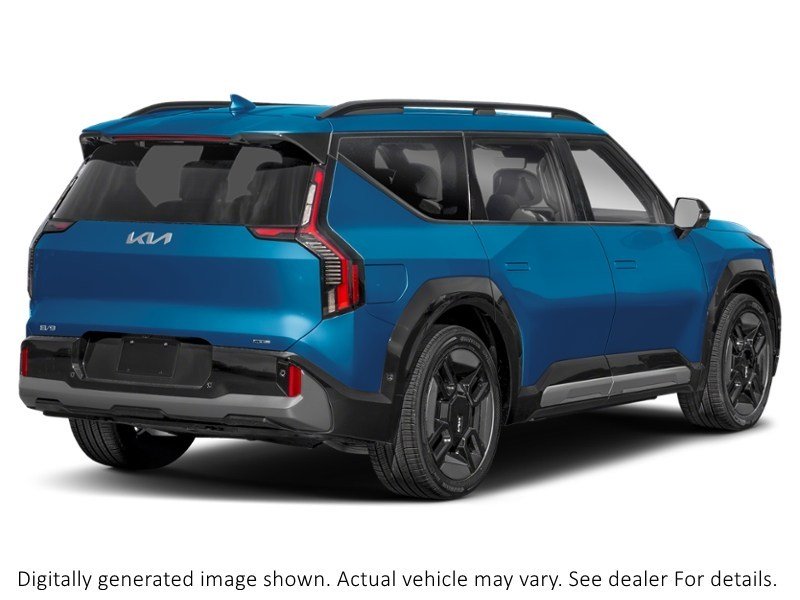 2026 Kia Ev9 Land W/Gt-Line Package AWD Ocean Blue  Shot 2