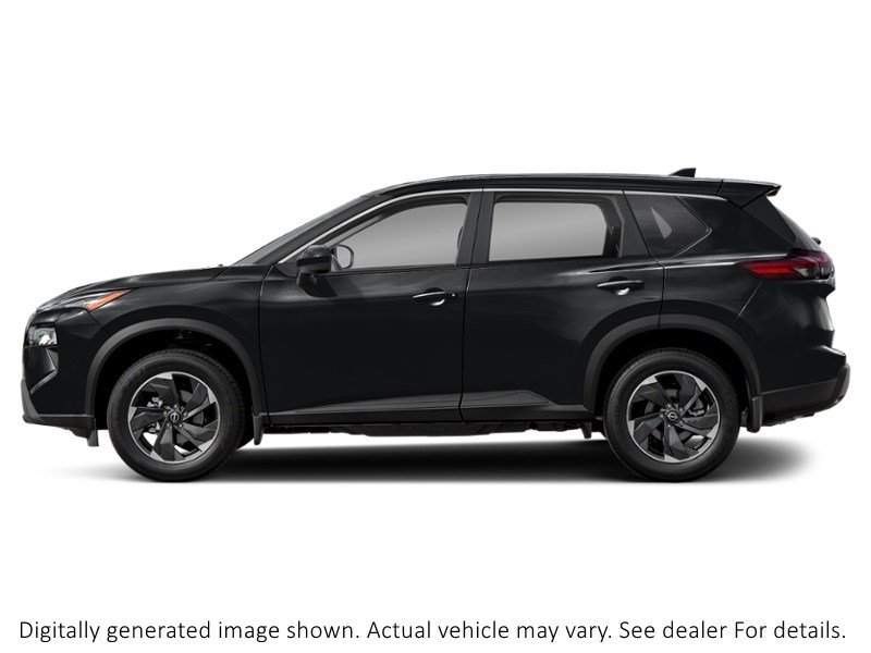 2024 Nissan Rogue AWD SV Moonroof Super Black  Shot 10