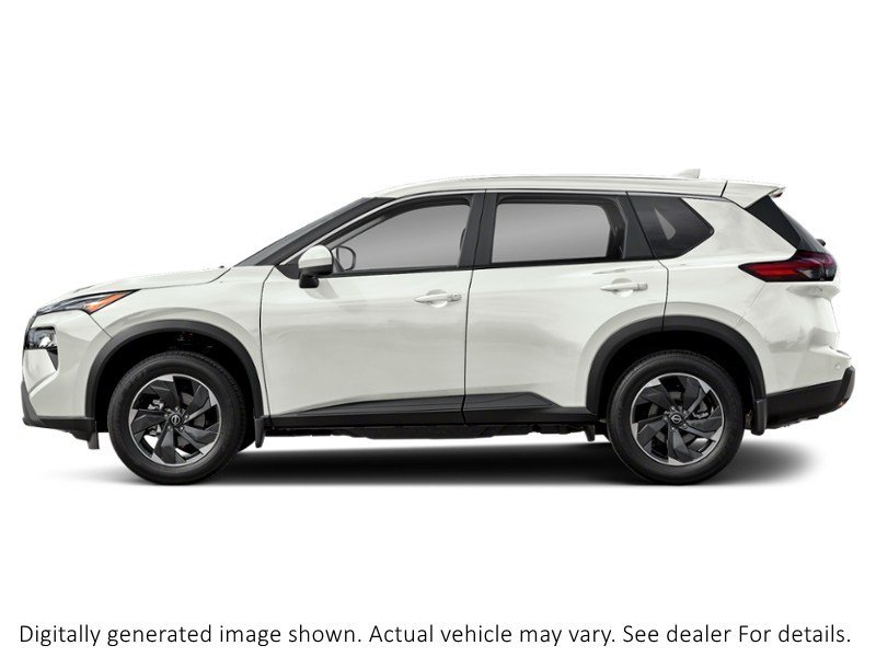 2024 Nissan Rogue AWD SV Moonroof Everest White Pearl Tricoat  Shot 24