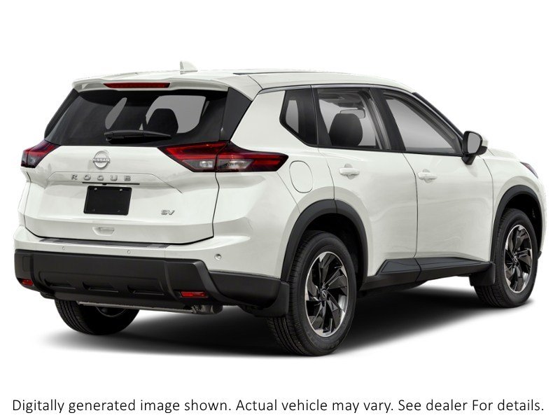 2024 Nissan Rogue AWD SV Moonroof Everest White Pearl Tricoat  Shot 21