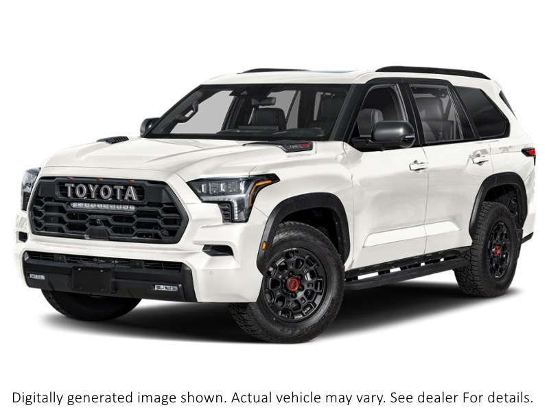 2026 Toyota Sequoia TRD Off Road 4WD White  Shot 1
