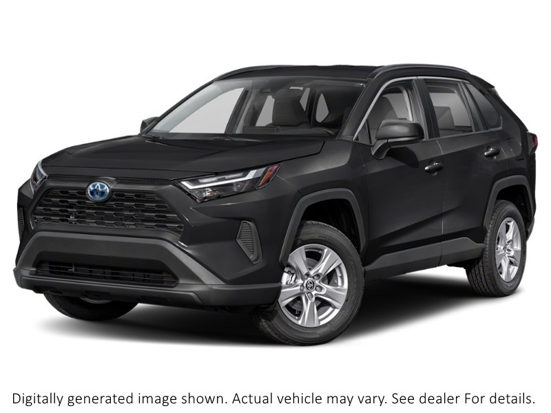 2024 Toyota Rav4 Hybrid Hybrid LE AWD Midnight Black Metallic  Shot 1