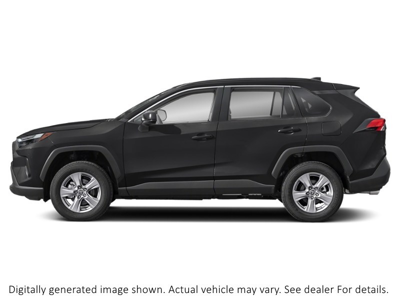 2024 Toyota Rav4 Hybrid Hybrid LE AWD Midnight Black Metallic  Shot 5