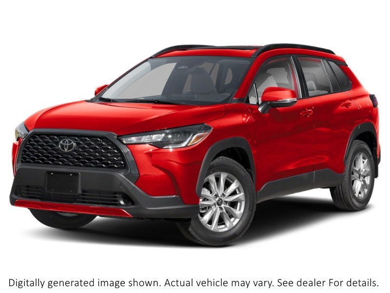 2025 Toyota Corolla Cross LE AWD Soul Red Crystal  Shot 1