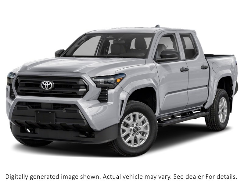 2025 Toyota Tacoma 4X4 Double Cab Auto Celestial Silver Metallic  Shot 4