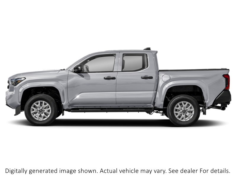 2025 Toyota Tacoma 4X4 Double Cab Auto Celestial Silver Metallic  Shot 3