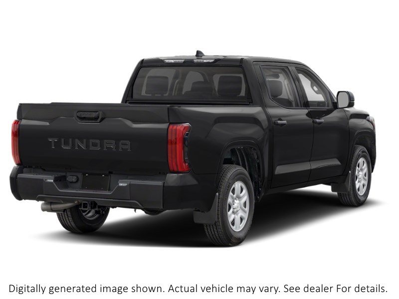 2026 Toyota Tundra 4X4 Crewmax SR Midnight Black Metallic  Shot 2