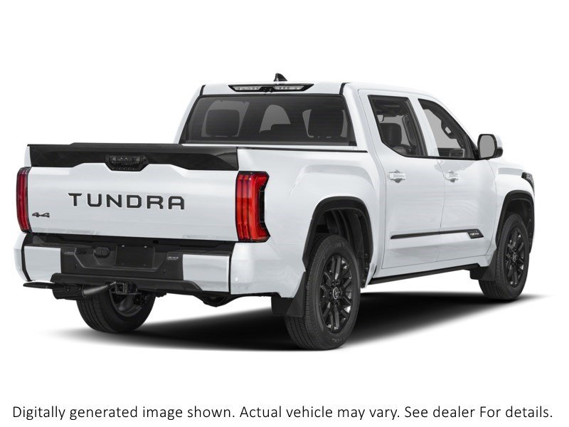 2026 Toyota Tundra 4X4 Crewmax Platinum Long Bed Wind Chill Pearl  Shot 2