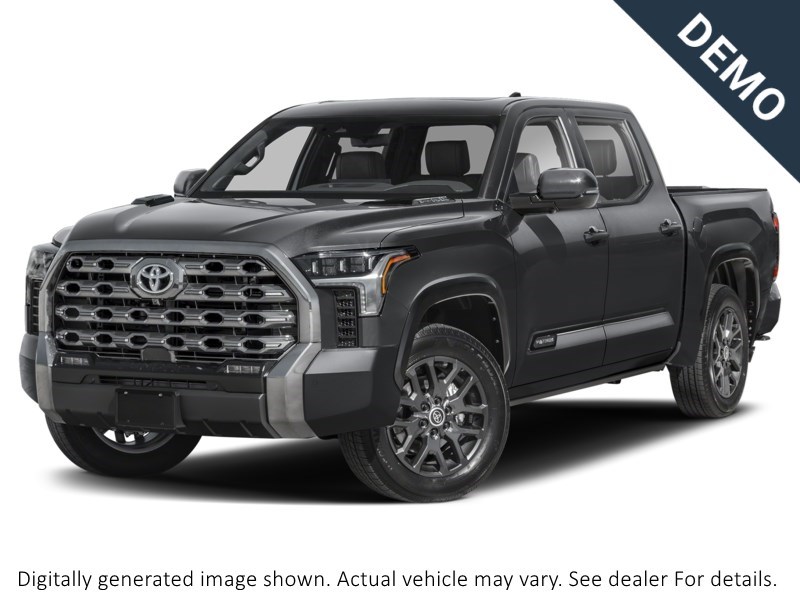 2026 Toyota Tundra Hybrid 4x4 Crewmax Platinum Hybrid Magnetic Grey Metallic  Shot 1