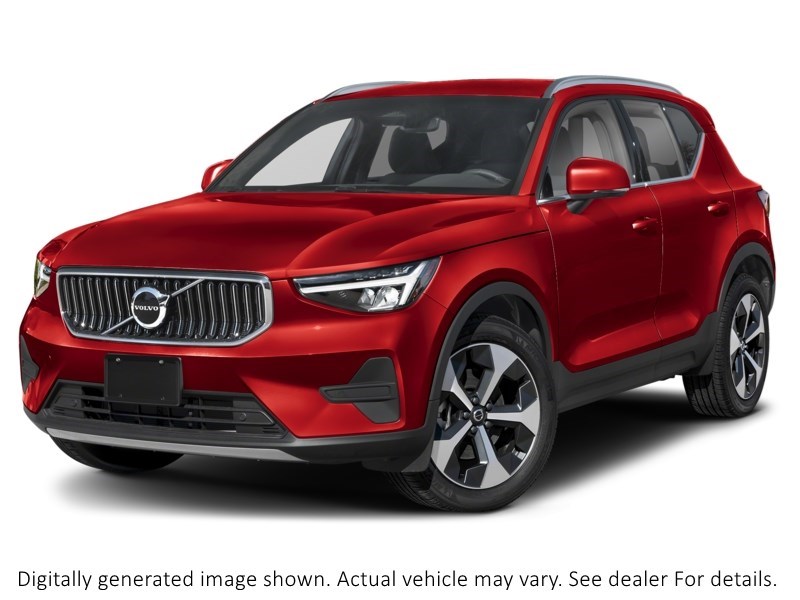 2025 Volvo XC40 B5 AWD Ultra Dark Theme Fusion Red Metallic  Shot 23