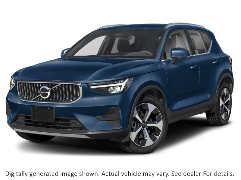 2025 Volvo XC40 B5 AWD Ultra Dark Theme Fjord Blue Metallic  Shot 32