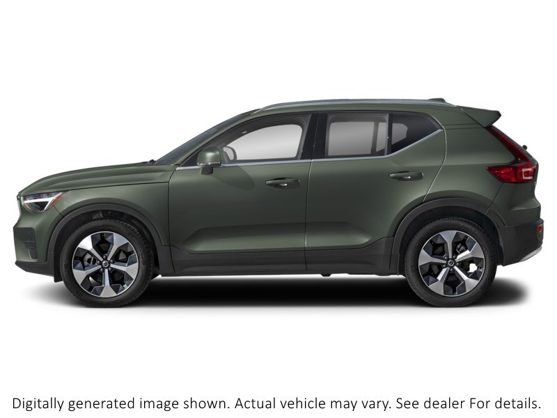 2025 Volvo XC40 B5 AWD Ultra Dark Theme Sage Green Metallic  Shot 30