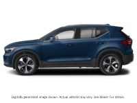 2025 Volvo XC40 B5 AWD Ultra Dark Theme Fjord Blue Metallic  Shot 36