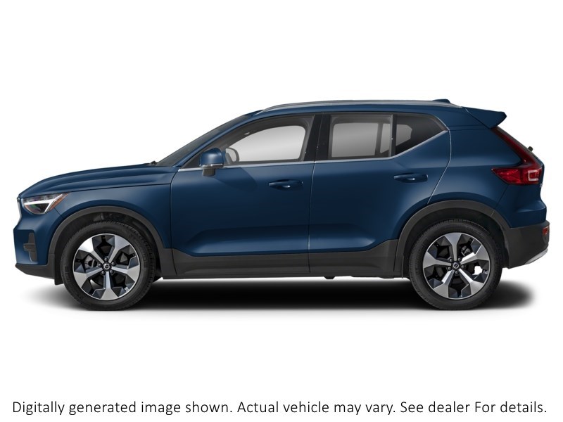 2025 Volvo XC40 B5 AWD Ultra Dark Theme Fjord Blue Metallic  Shot 34