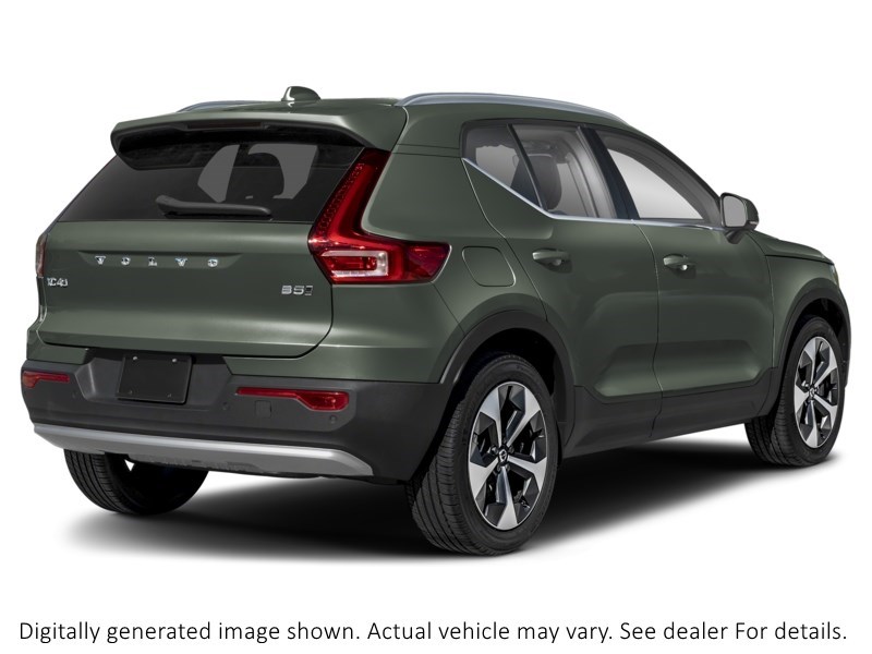 2025 Volvo XC40 B5 AWD Ultra Dark Theme Sage Green Metallic  Shot 31