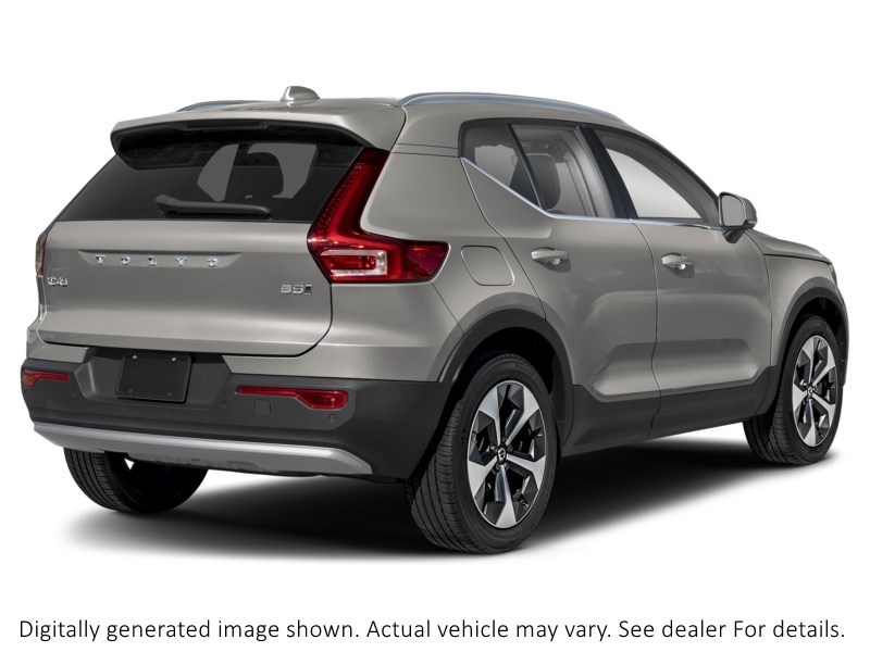 2025 Volvo XC40 B5 AWD Ultra Dark Theme Silver Dawn Metallic  Shot 49
