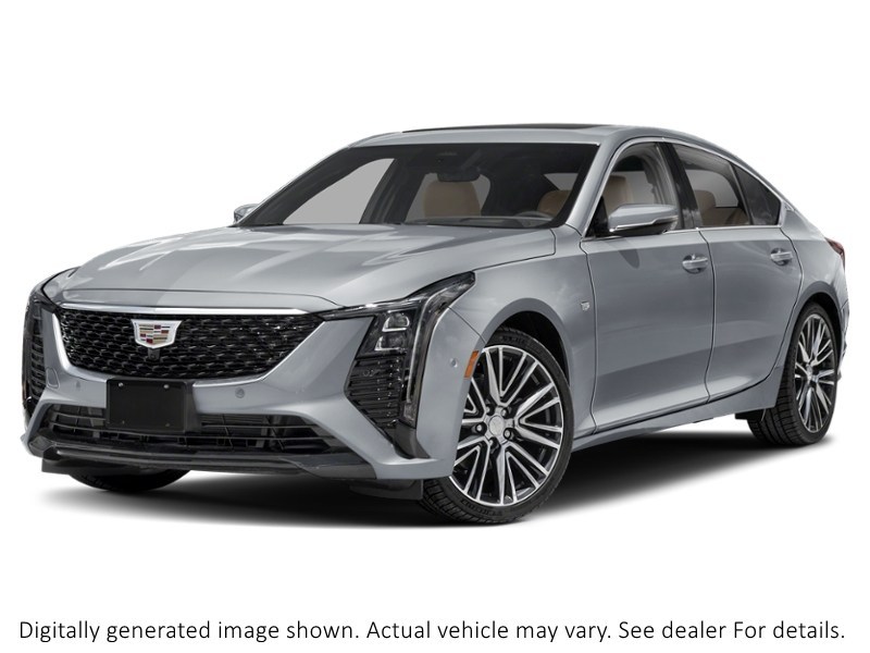 2026 Cadillac Ct5 4Dr Sdn Premium Luxury Argent Silver Metallic  Shot 1