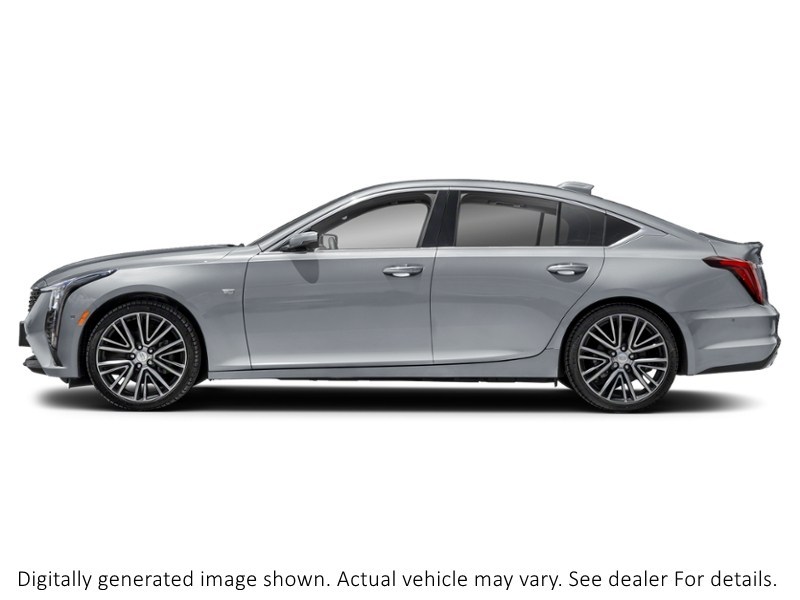 2026 Cadillac Ct5 4Dr Sdn Premium Luxury Argent Silver Metallic  Shot 3