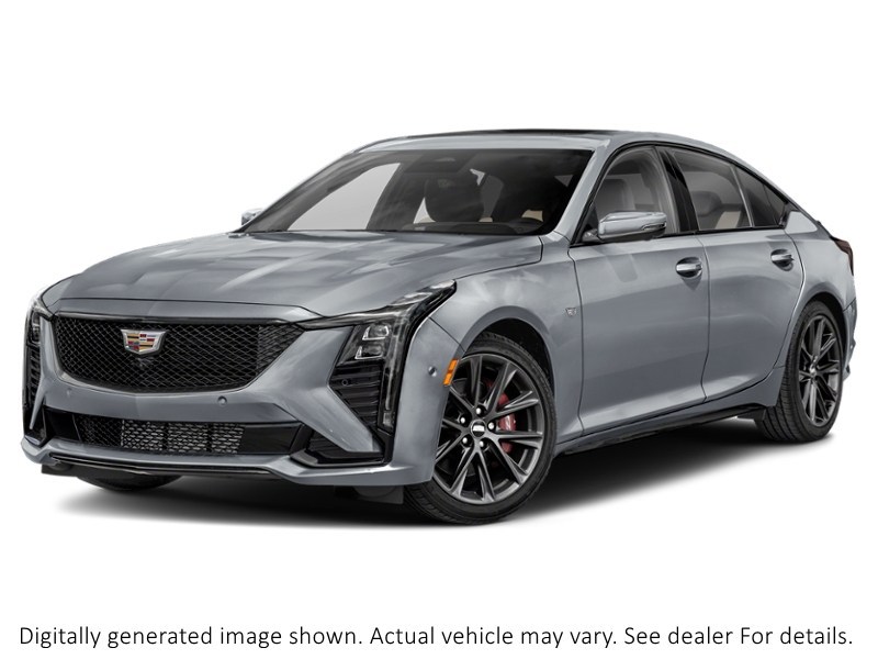 2026 Cadillac Ct5 4Dr Sdn Sport Argent Silver Metallic  Shot 1