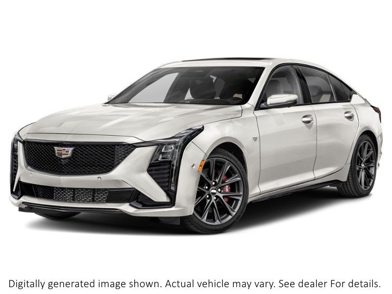 2026 Cadillac Ct5 4Dr Sdn Sport Vibrant White Tricoat  Shot 4