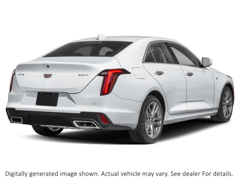 2026 Cadillac Ct4 4Dr Sdn Premium Luxury Summit White  Shot 2