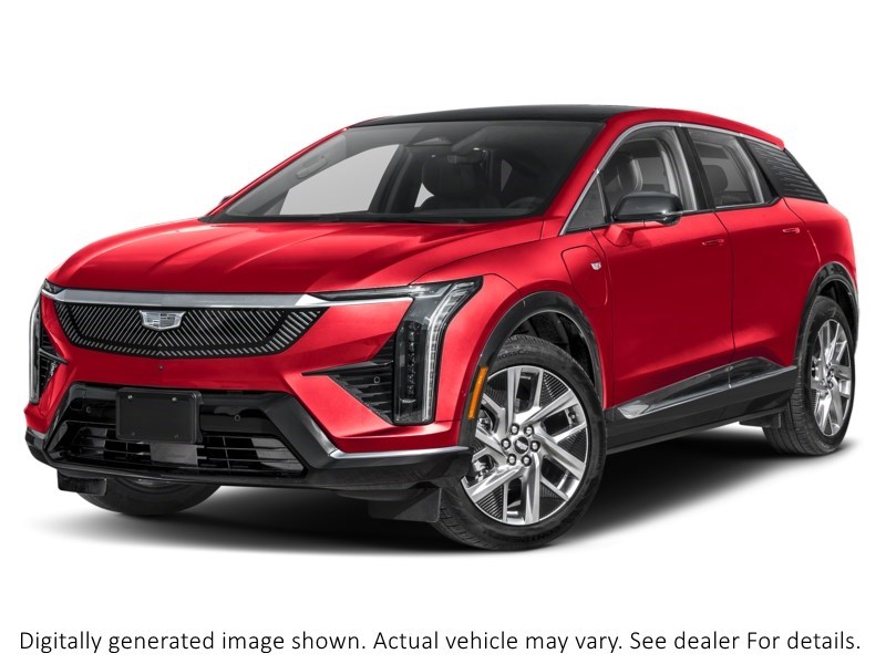 2026 Cadillac Optiq 4Dr Luxury Radiant Red Tintcoat  Shot 1