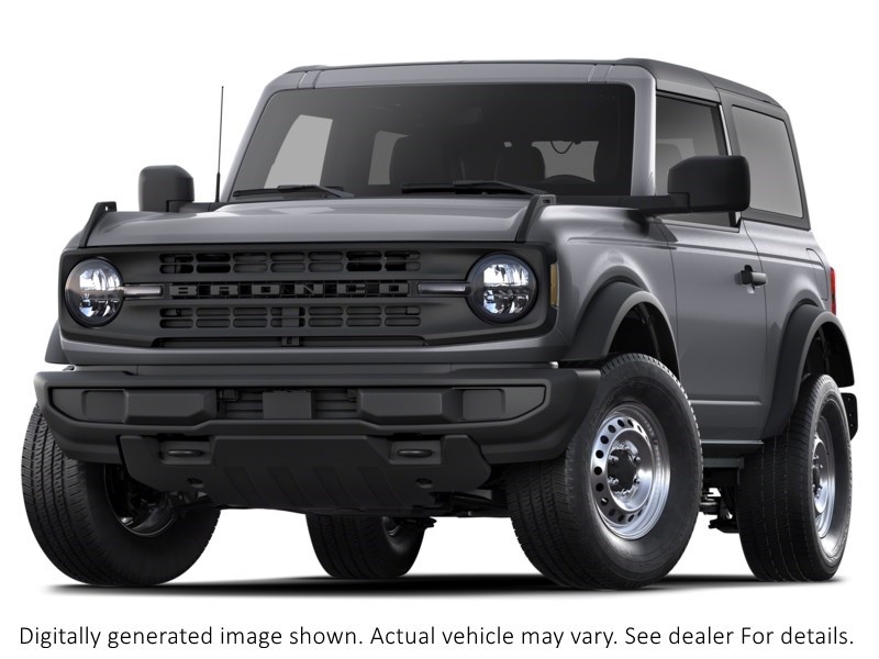 2025 FORD BRONCO BASE 2 DOOR 4X4 Marsh Grey  Shot 1