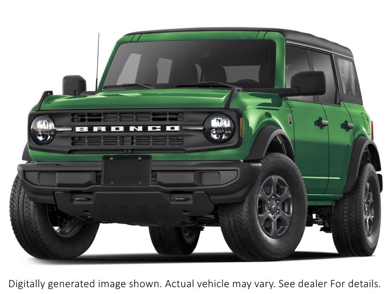 2025 FORD BRONCO BIG BEND 4 DOOR 4X4 Eruption Green Metallic  Shot 1