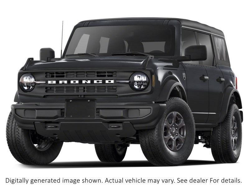 2025 Ford Bronco Big Bend 4 Door 4x4 Shadow Black  Shot 1