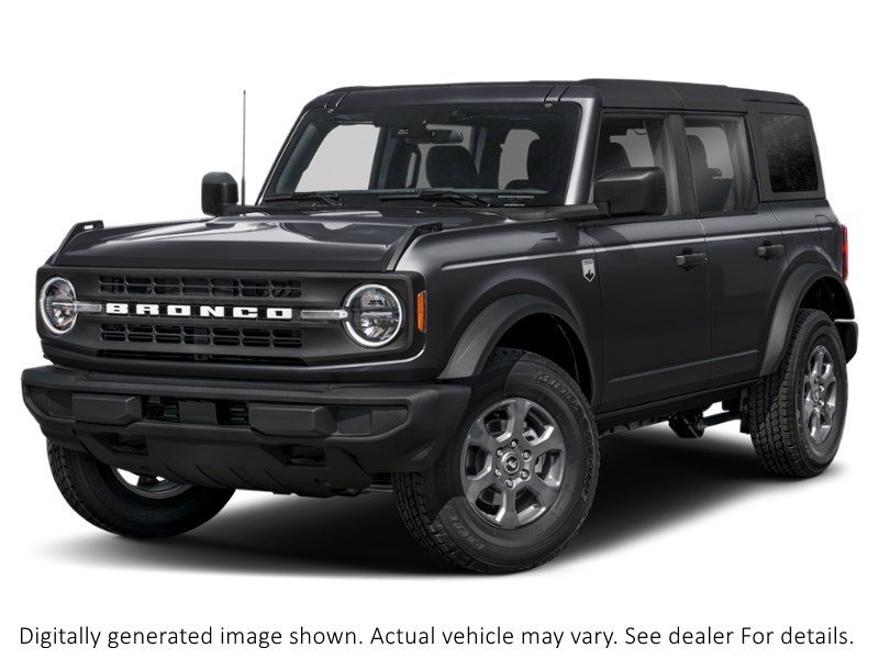 2026 Ford Bronco Big Bend 4 Door 4X4 Shadow Black  Shot 1