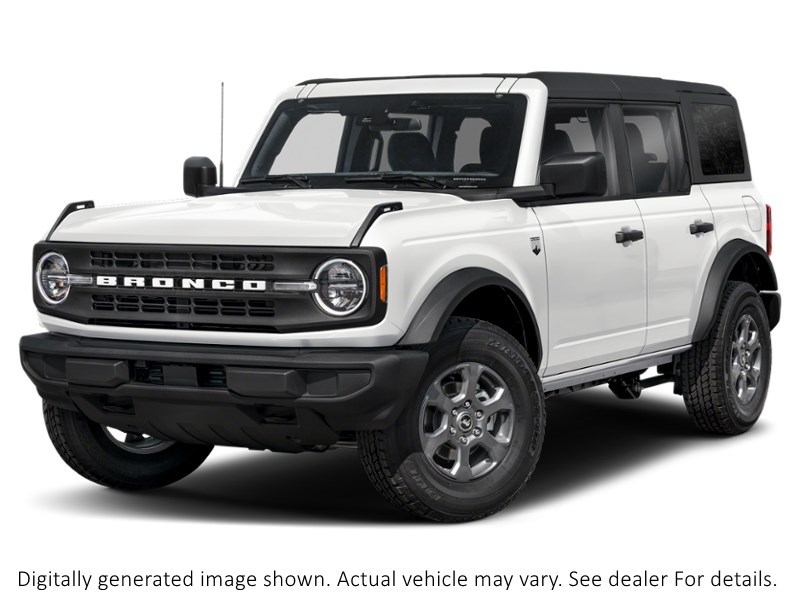 2026 Ford Bronco Big Bend 4 Door 4X4 Oxford White  Shot 4
