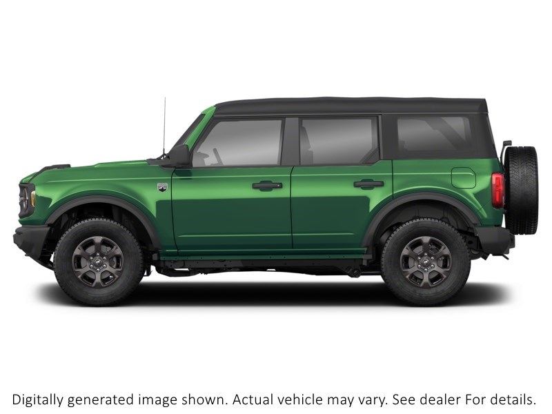 2025 FORD BRONCO BIG BEND 4 DOOR 4X4 Eruption Green Metallic  Shot 2