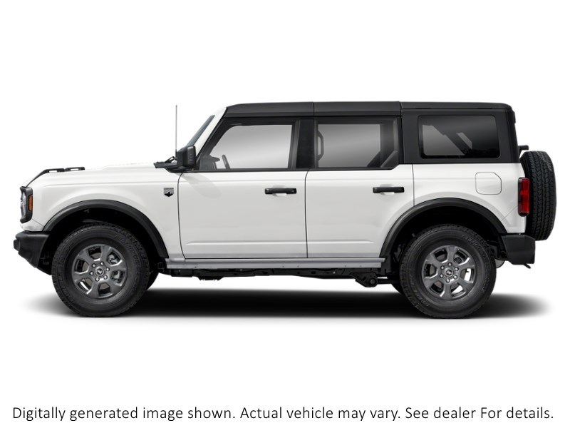 2026 Ford Bronco Big Bend 4 Door 4X4 Oxford White  Shot 3