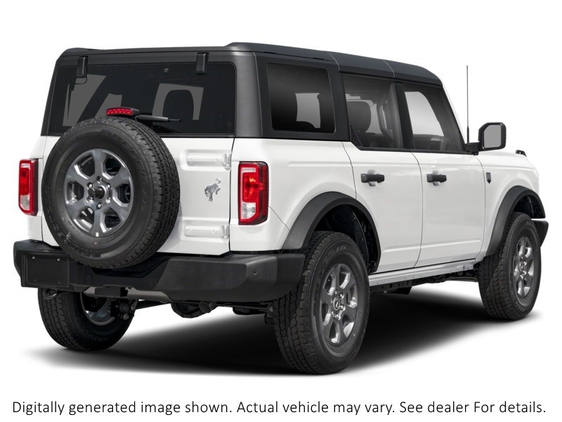 2025 FORD BRONCO BIG BEND 4 DOOR 4X4 Oxford White  Shot 6