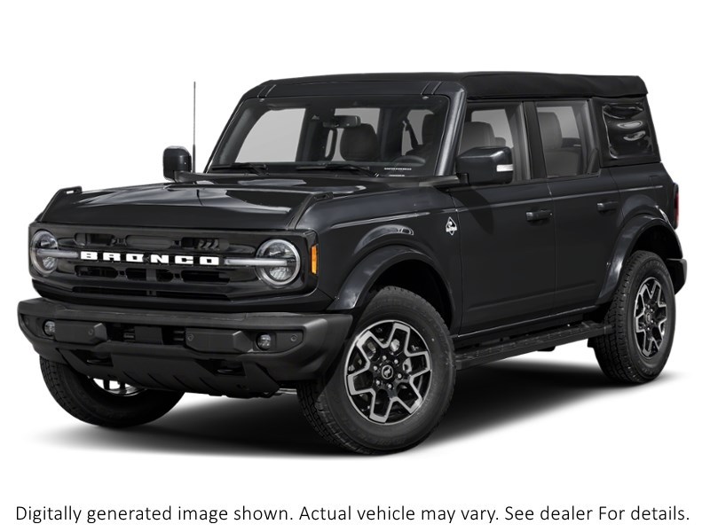 2026 Ford Bronco Outer Banks 4 Door 4X4 Shadow Black  Shot 4