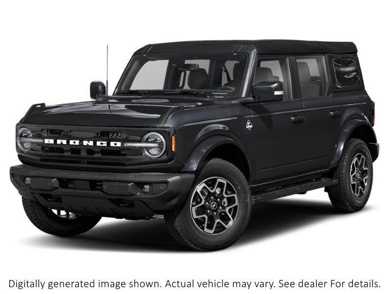 2026 Ford Bronco Outer Banks 4 Door 4X4 Shadow Black  Shot 4