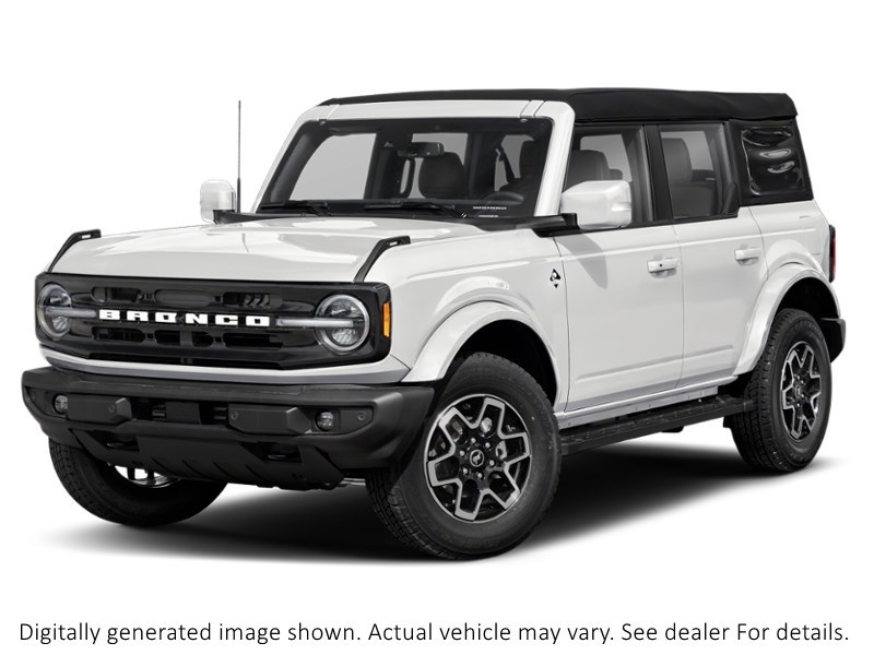 2026 Ford Bronco Outer Banks 4 Door 4X4 Oxford White  Shot 4