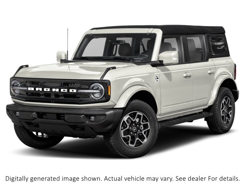 2026 Ford Bronco Outer Banks 4 Door 4X4 Wimbledon White  Shot 1