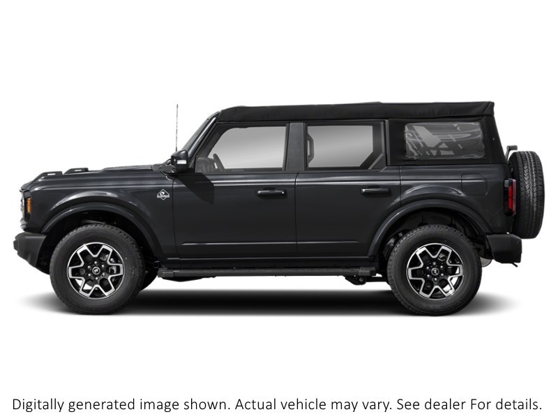 2026 Ford Bronco Outer Banks 4 Door 4X4 Shadow Black  Shot 3