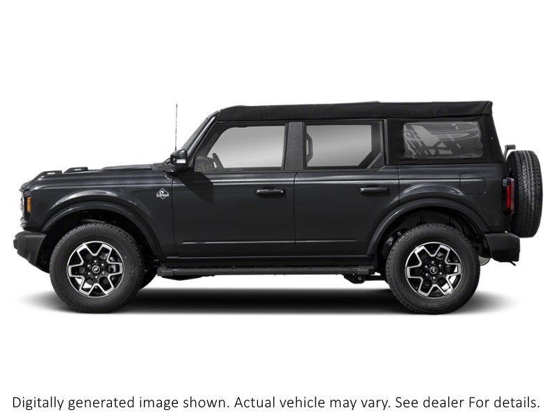 2026 Ford Bronco Outer Banks 4 Door 4X4 Shadow Black  Shot 3