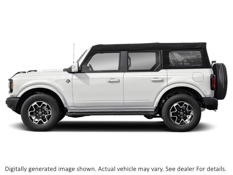 2026 Ford Bronco Outer Banks 4 Door 4X4 Oxford White  Shot 3
