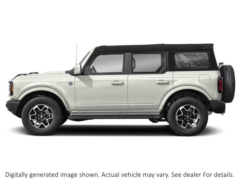 2026 Ford Bronco Outer Banks 4 Door 4X4 Wimbledon White  Shot 5
