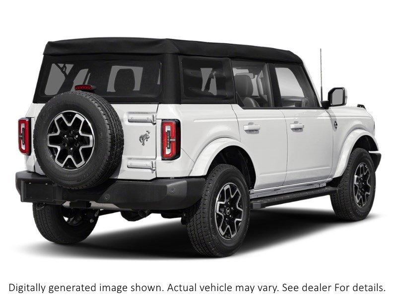 2026 Ford Bronco Outer Banks 4 Door 4X4 Oxford White  Shot 2
