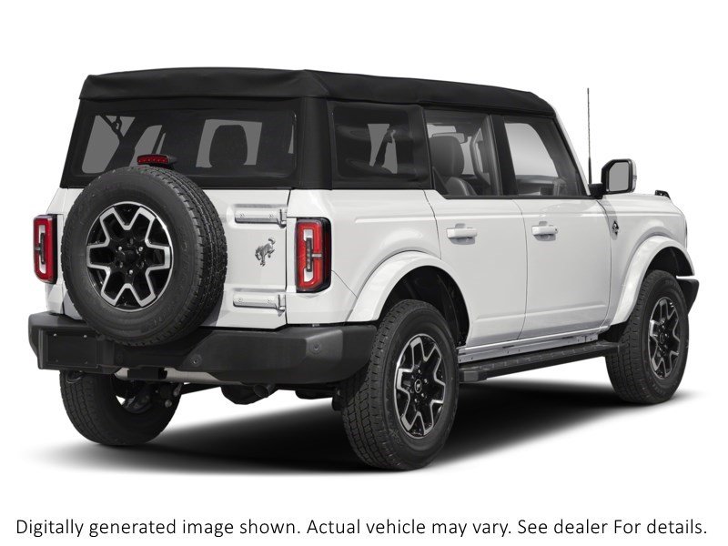 2026 Ford Bronco Outer Banks 4 Door 4X4 Oxford White  Shot 2