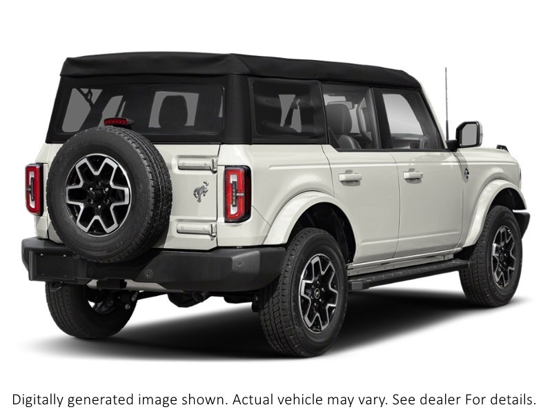 2026 Ford Bronco Outer Banks 4 Door 4X4 Wimbledon White  Shot 2