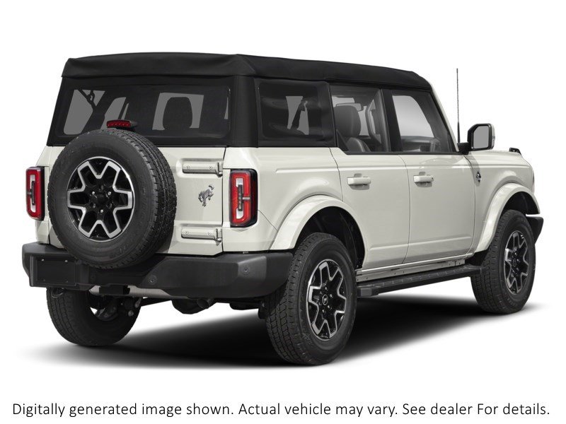 2026 Ford Bronco Outer Banks 4 Door 4X4 Wimbledon White  Shot 2