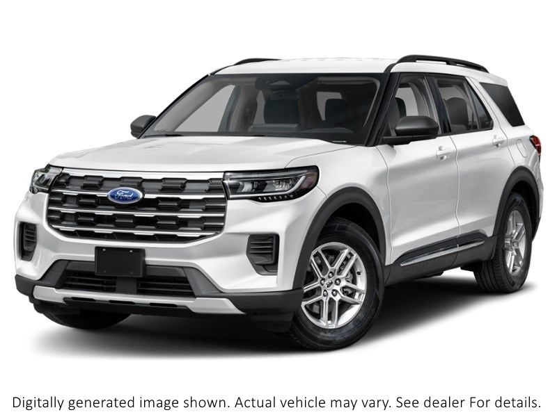 2026 Ford Explorer Active W/200A Pkg 4WD Space White Metallic  Shot 5